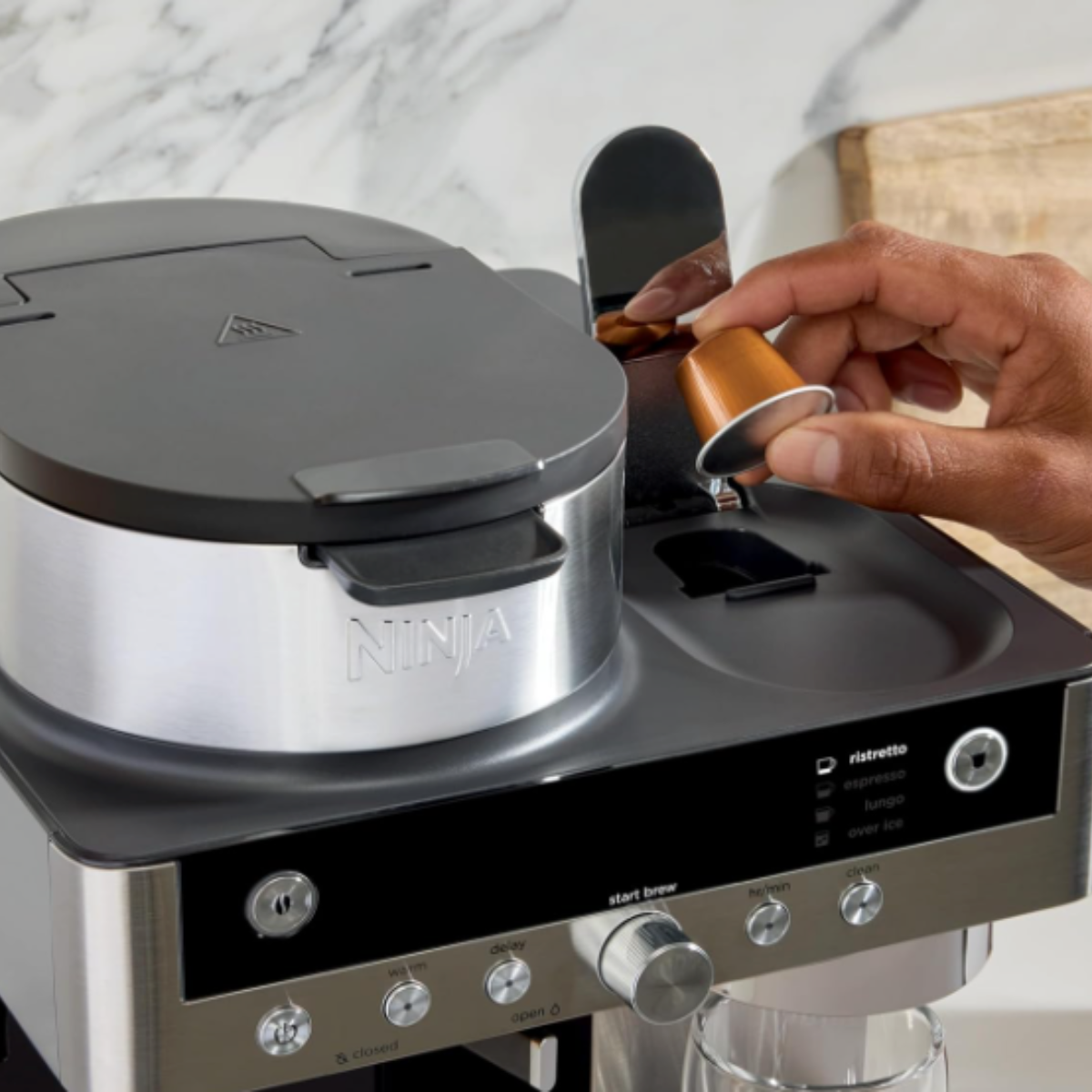Ninja Prestige DualBrew Filter and Capsule Coffee Machine CFN802EU