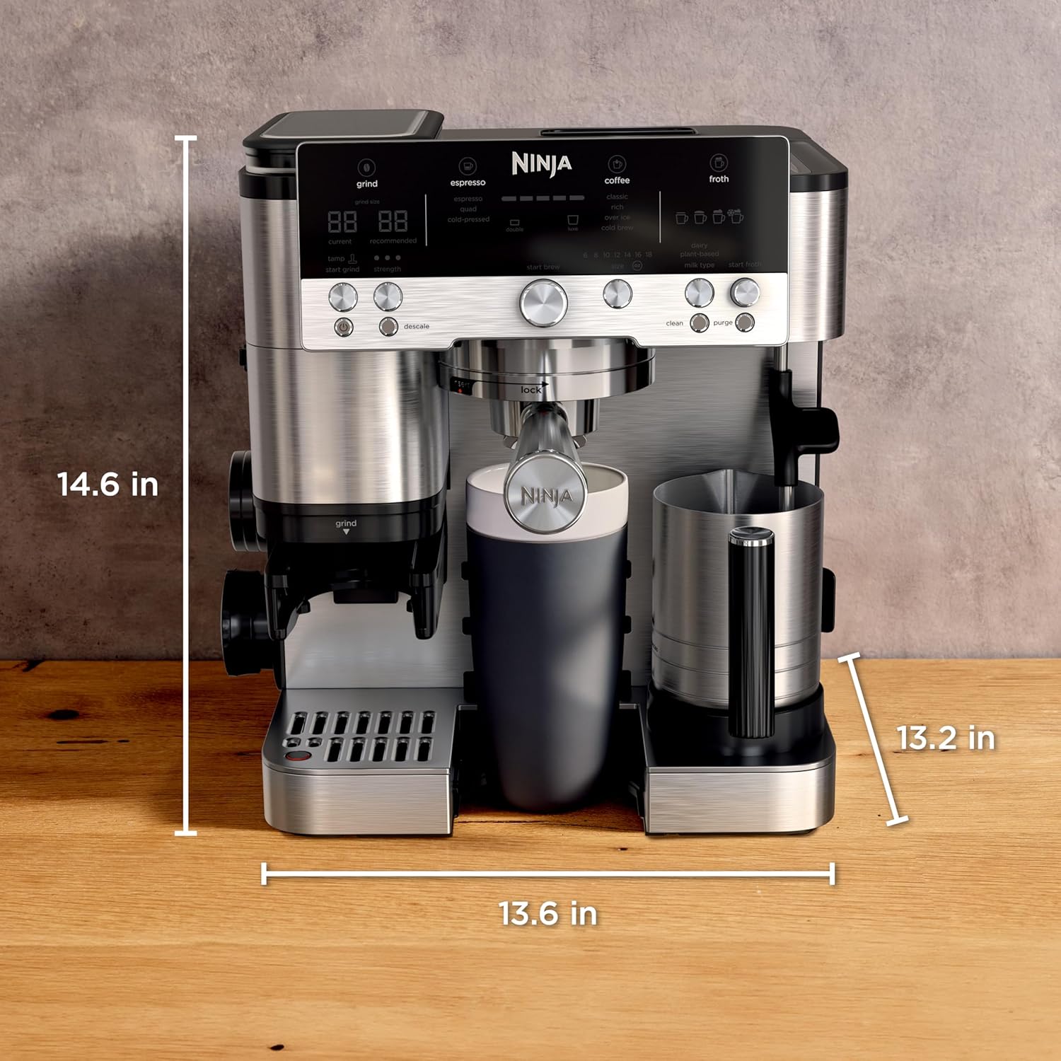 Ninja Luxe Café Premier 3-in-1 coffee machine ES601EU