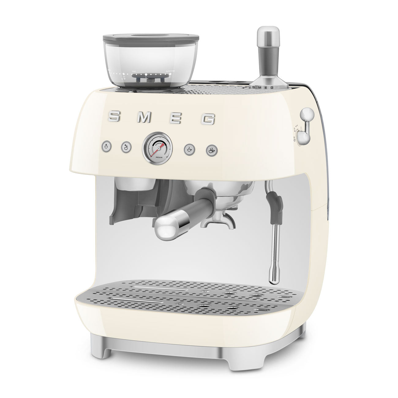 Manual espresso machine with grinder standard - SMEG