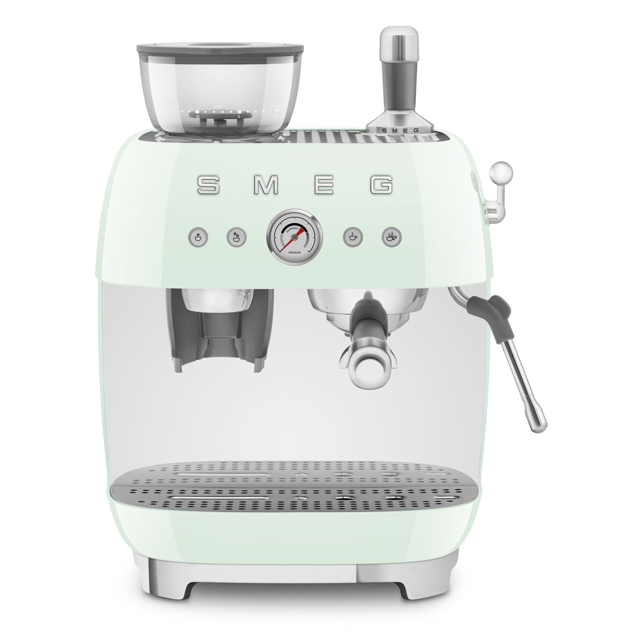 Manual espresso machine with grinder standard - SMEG