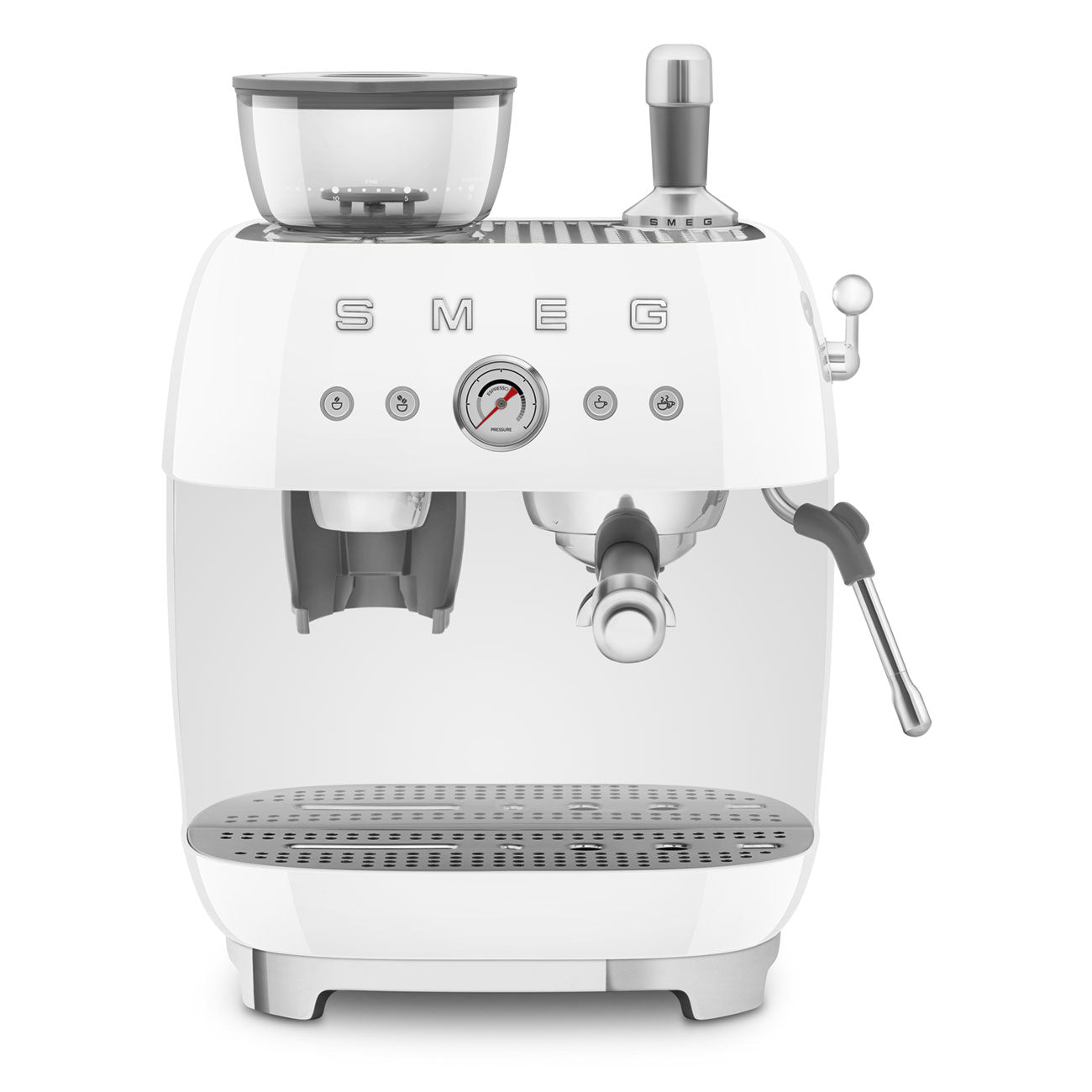 Manual espresso machine with grinder standard - SMEG