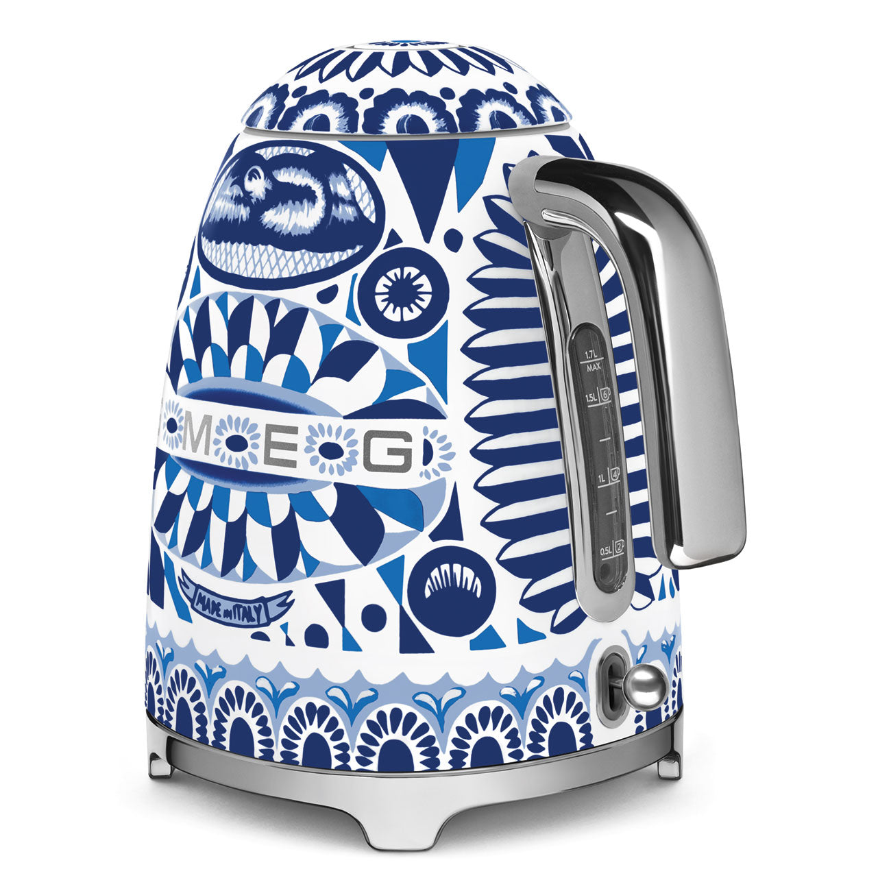 Kettle 1.7L mediterrenian blue - Dolce & Gabbana x SMEG