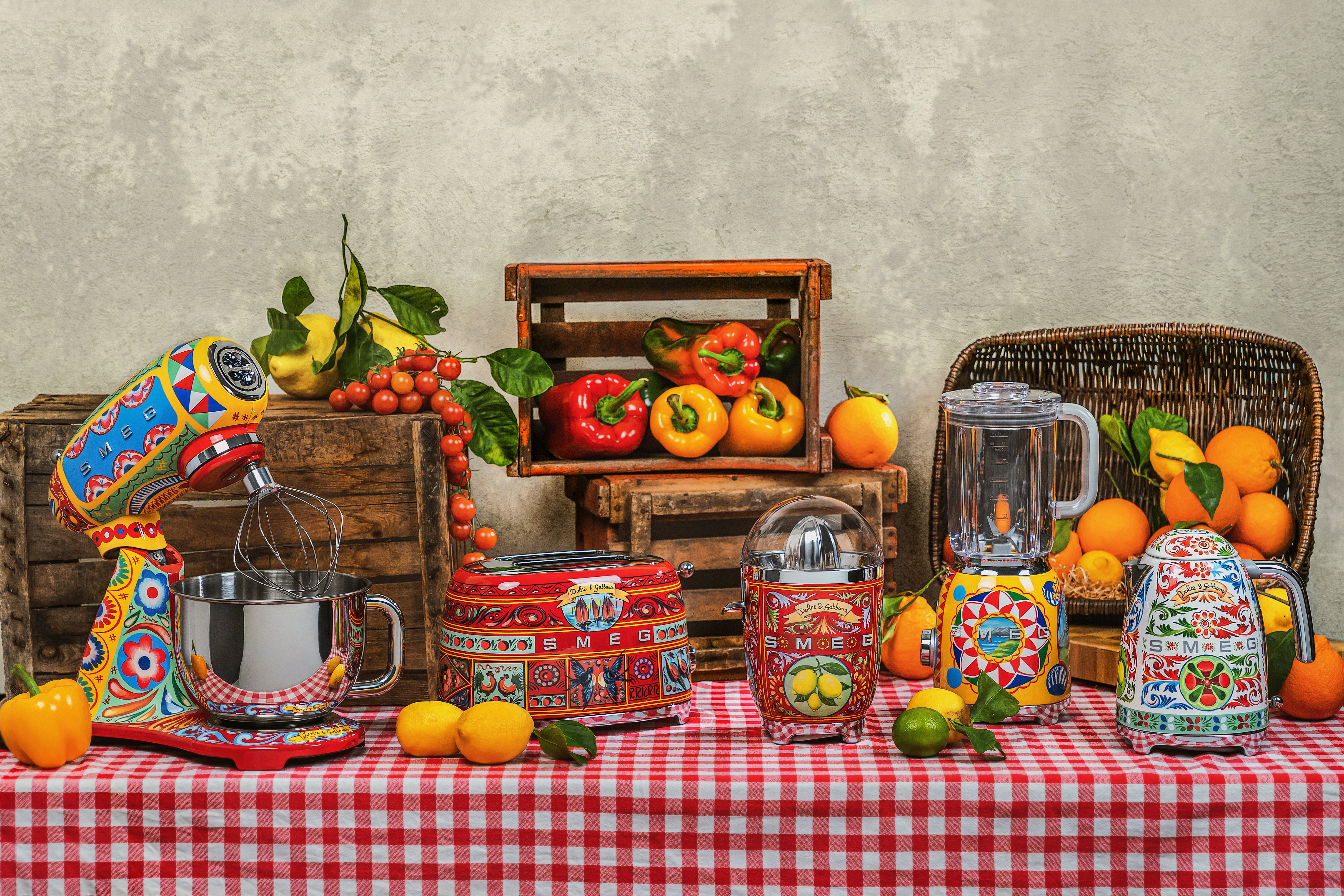 Toaster 2 Slices Sicily is my love - Dolce & Gabbana x SMEG